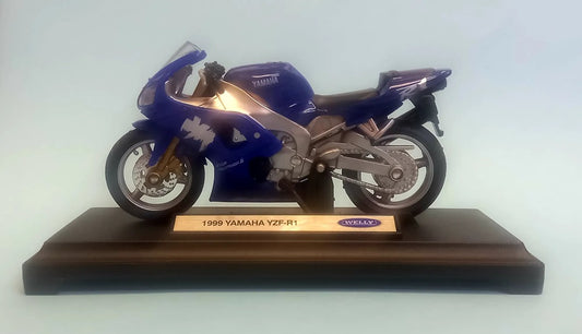 1999 Yamaha YZF R1 1/18 Scale Welly WEL19679PW
