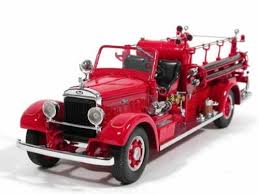Mack Type 75BX Fire Pumper 1935 - 1/24 Scale Yat Ming YAT20098