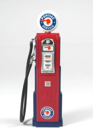 Pontiac Gas Pump (Rectangular) - 1/18 Scale Yat Ming YAT98661