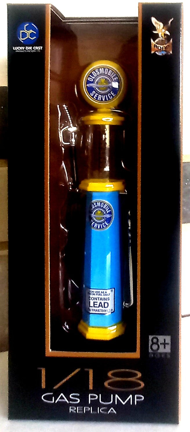Oldsmobile Gas Pump (Round) - 1/18 Scale Yat Ming YAT98702