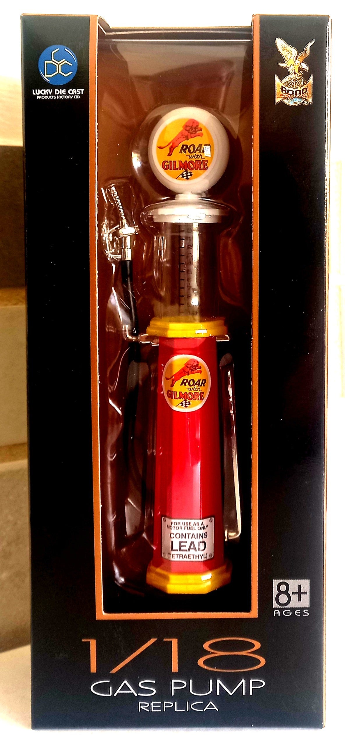 Gilmore Gas Pump (Round) - 1/18 Scale Yat Ming YAT98732