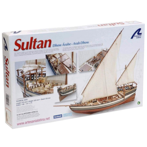 Sultan Arab Dhow 1/60 Scale Artesania Latina 22165