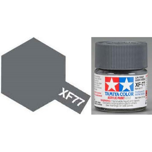 Flat IJN Gray Sasebo Mini Acrylic Paint 10ml Tamiya XF-77