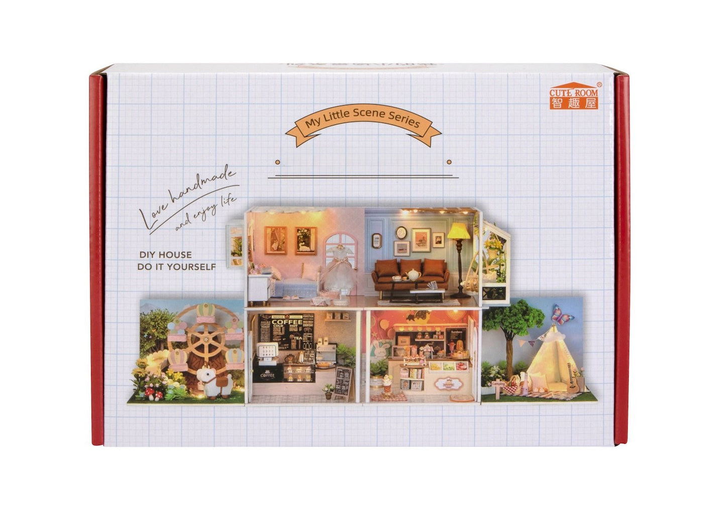 Enjoy the Life Cute Room Dollhouse CRH-024