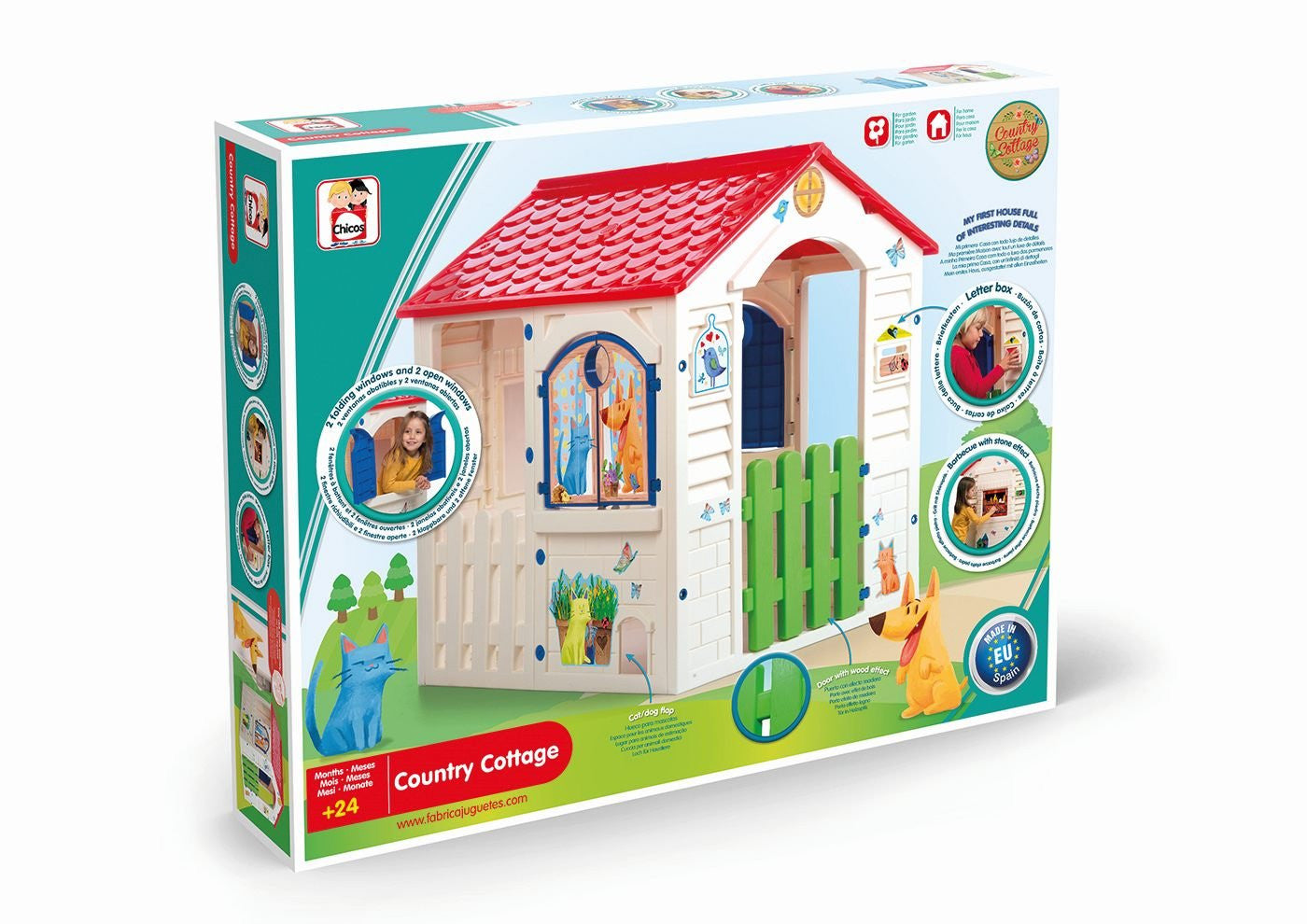 Chicos Country Cottage House (104cm Tall) Chicos Edu89607