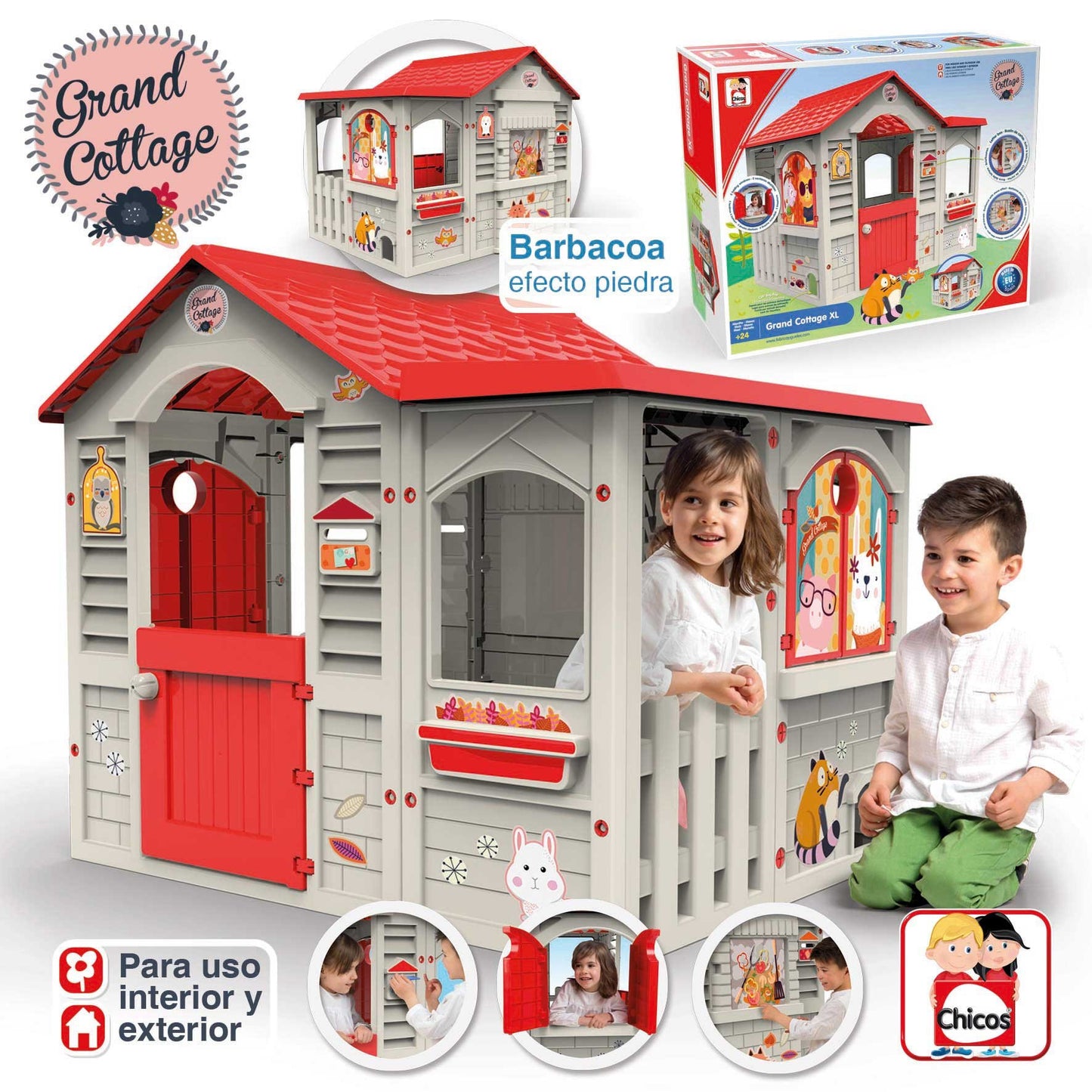 Chicos Grand Cottage XL House (104cm Tall) Chicos Edu89627
