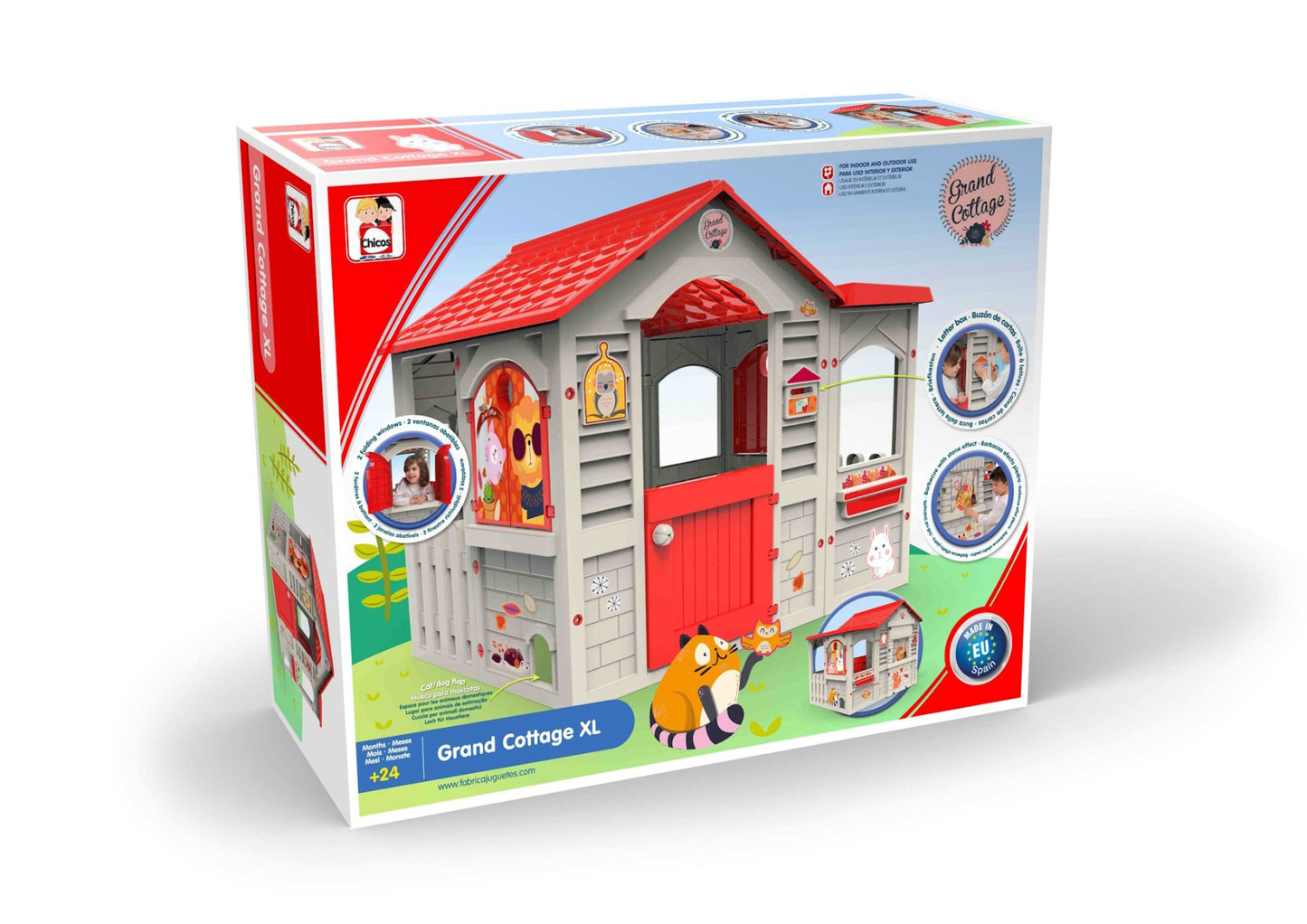 Chicos Grand Cottage XL House (104cm Tall) Chicos Edu89627