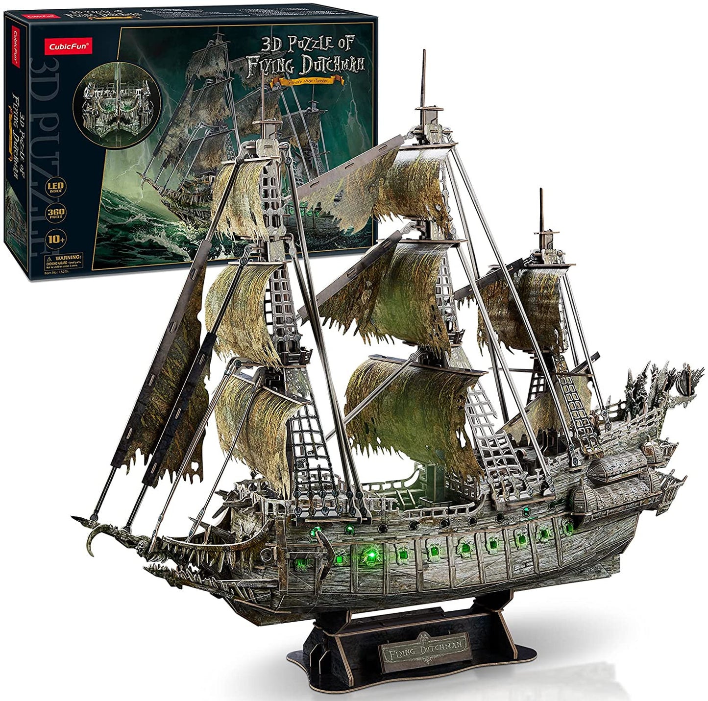 Flying dutchman 360pcs & LED Unit CubicFun CFL527H