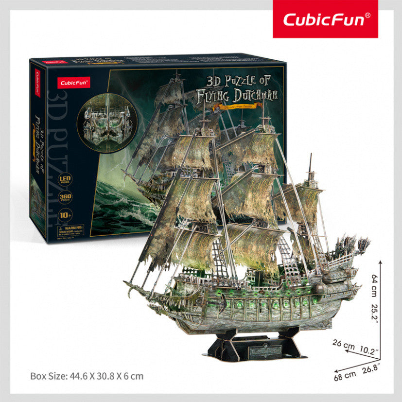 Flying dutchman 360pcs & LED Unit CubicFun CFL527H