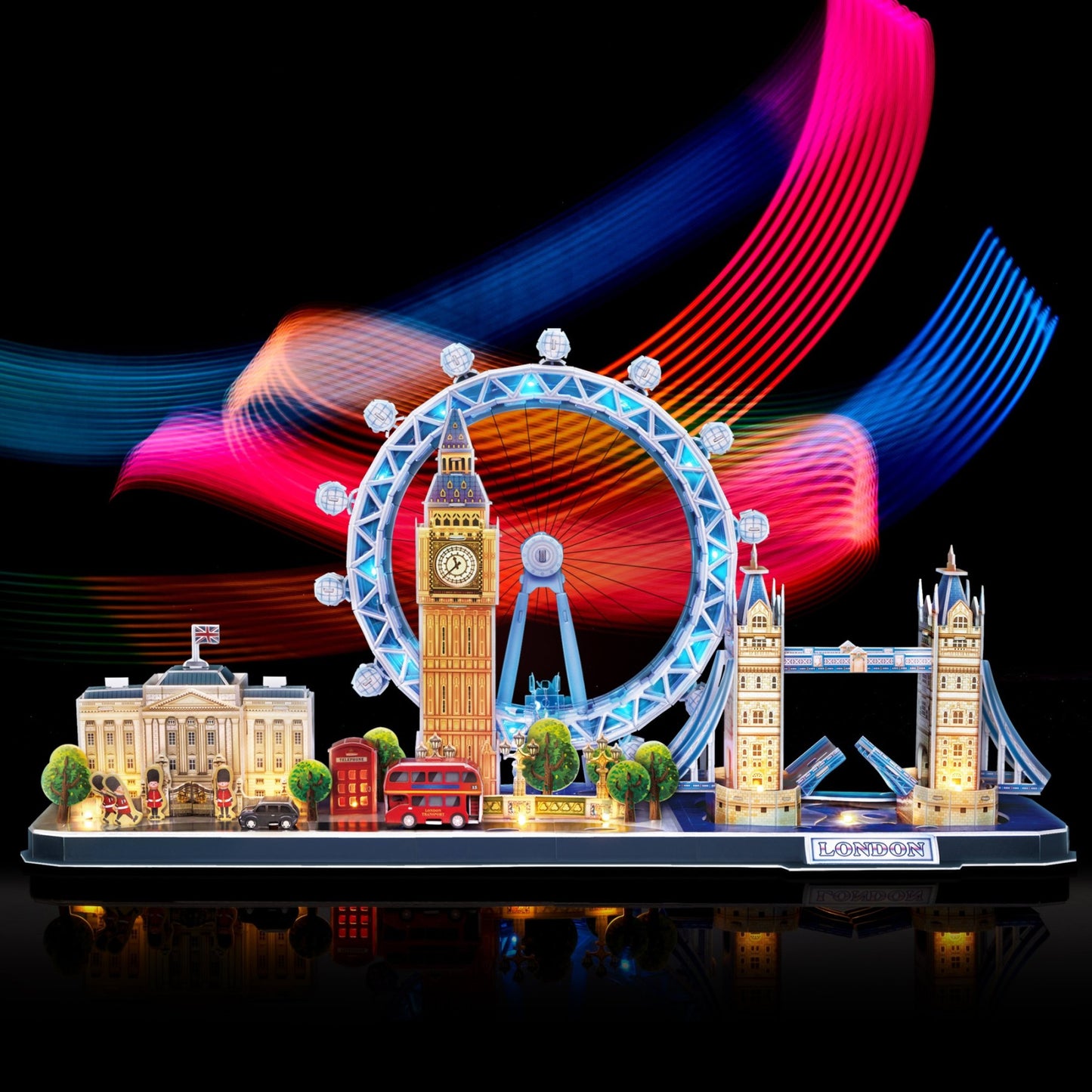 City Line London 186pcs & LED Unit CubicFun CFL532H