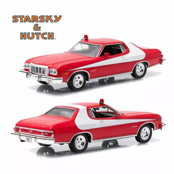 Ford Gran Torino Starsky and Hutch (1975-79) Orange 1976 1/24 GreenLight GR84042