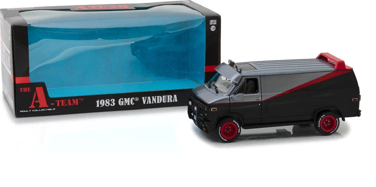 The A-Team (1983-87 TV Series) 1983 GMC Vandura - 1/24 Scale - Greenlight - GR84072/12