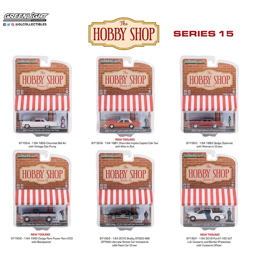 The Hobby Shop Series 15 1/64 GreenLight GR97150/48