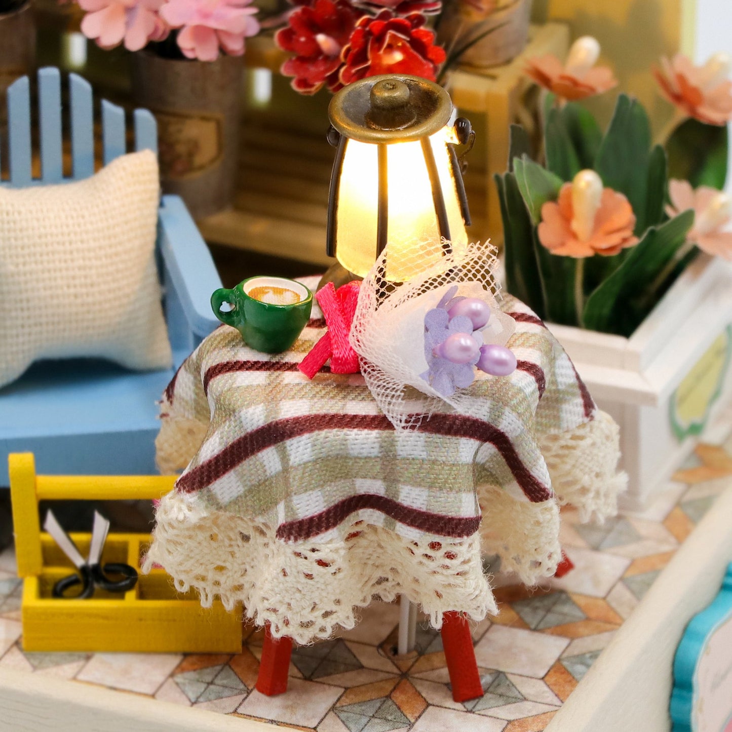 Flower Leisure Time with light Pocohouze HDS2202