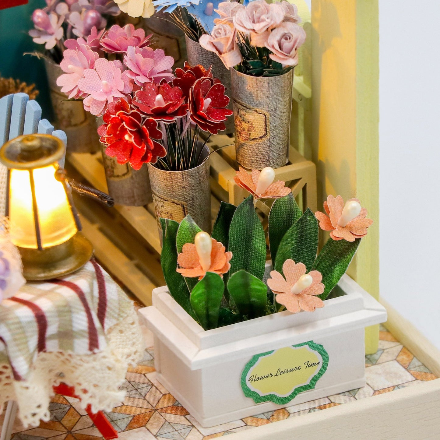 Flower Leisure Time with light Pocohouze HDS2202