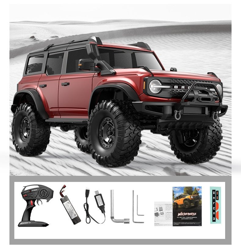R/C R1002 Bronco (2 Speed Gear Box) Red 1/10 RC Leading HTRC1107