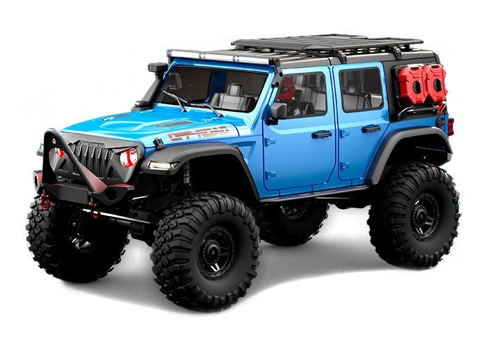 R/C R1013 Rubicon (2 Speed Gear Box) Blue 1/10 RC Leading HTRC1115