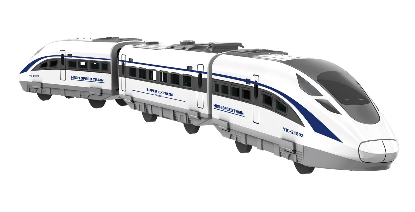 R/C High Speed Train w/light & sound (89pc) BD RC Leading HTRC1133