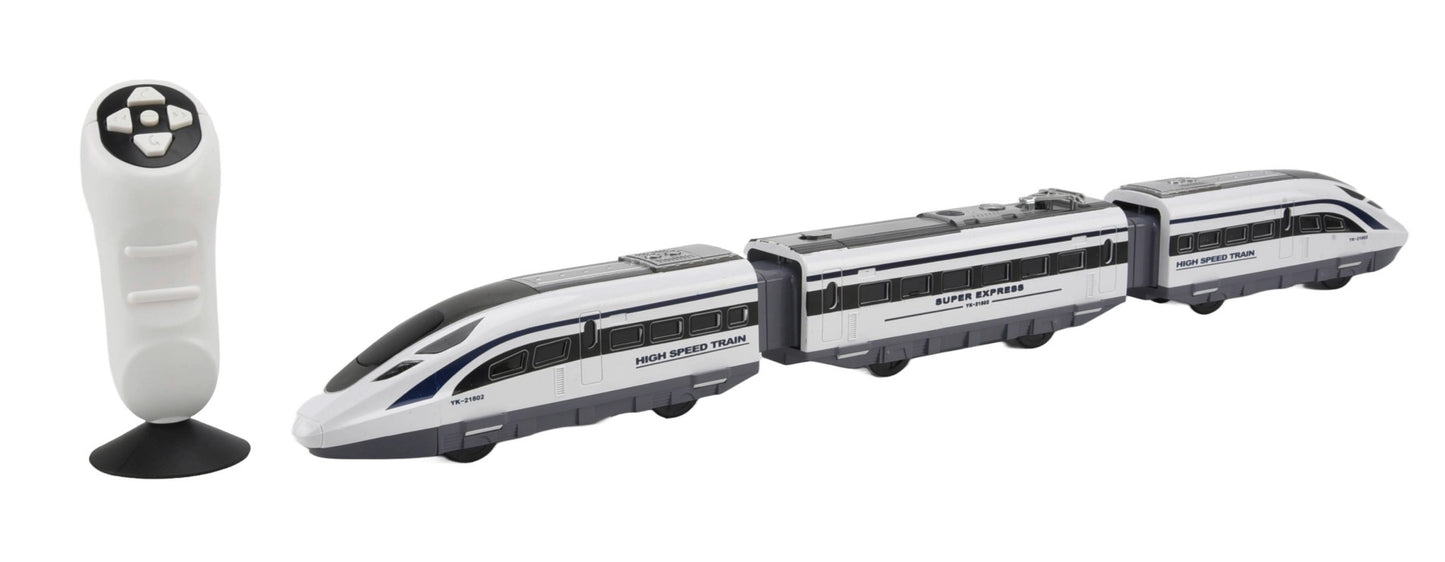 R/C High Speed Train w/light & sound (89pc) BD RC Leading HTRC1133