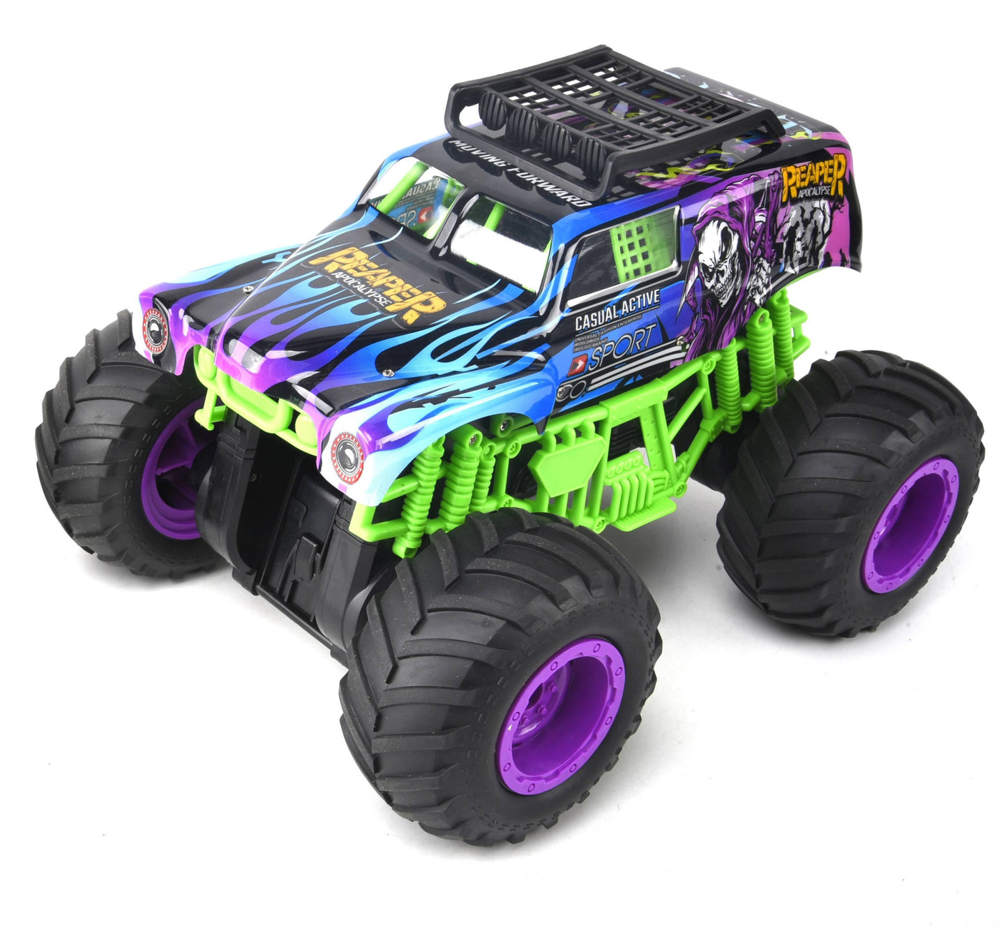 R/C 2.4GHz Reaper Monster Truck Stunt Car 1/14 RC Leading HTRC1165