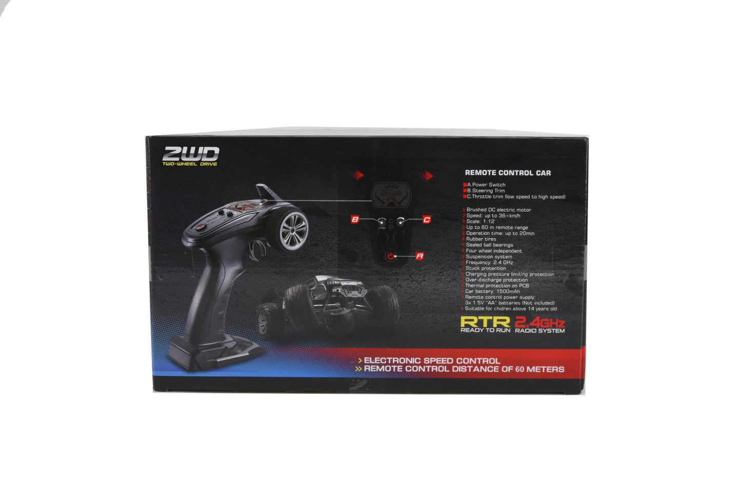 R/C X9115 2WD Truck 1/12 RC Leading HTRC1168
