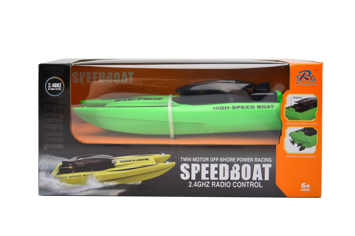 R/C 2.4GHz Speedboat (21cm) w/o batteries RC Leading HTRC5112