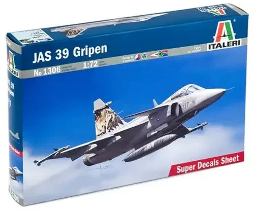 JAS 39 Gripen (SAAF Decals Included) 1/72 Scale Italeri 1306