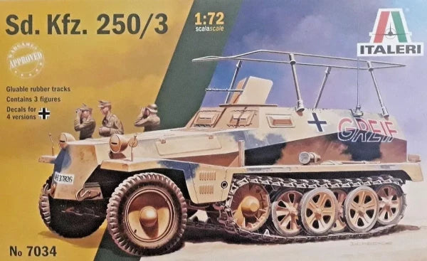 Sd.Kfz. 250/3 1/72 Scale Italeri 7034