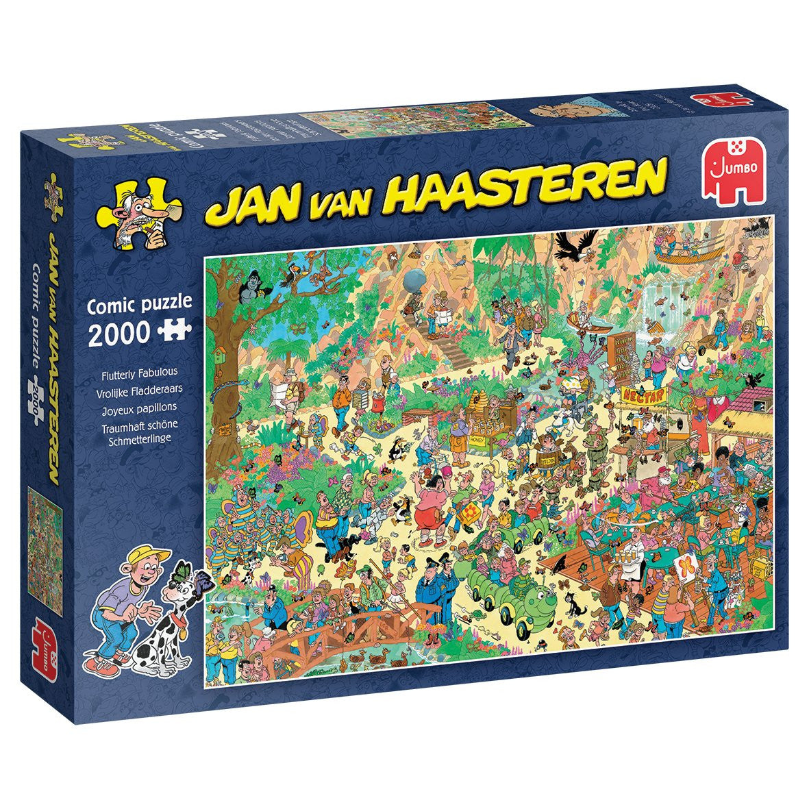 Flutterby Fabulous 2000pcs - Jumbo Puzzle - JB1110100536