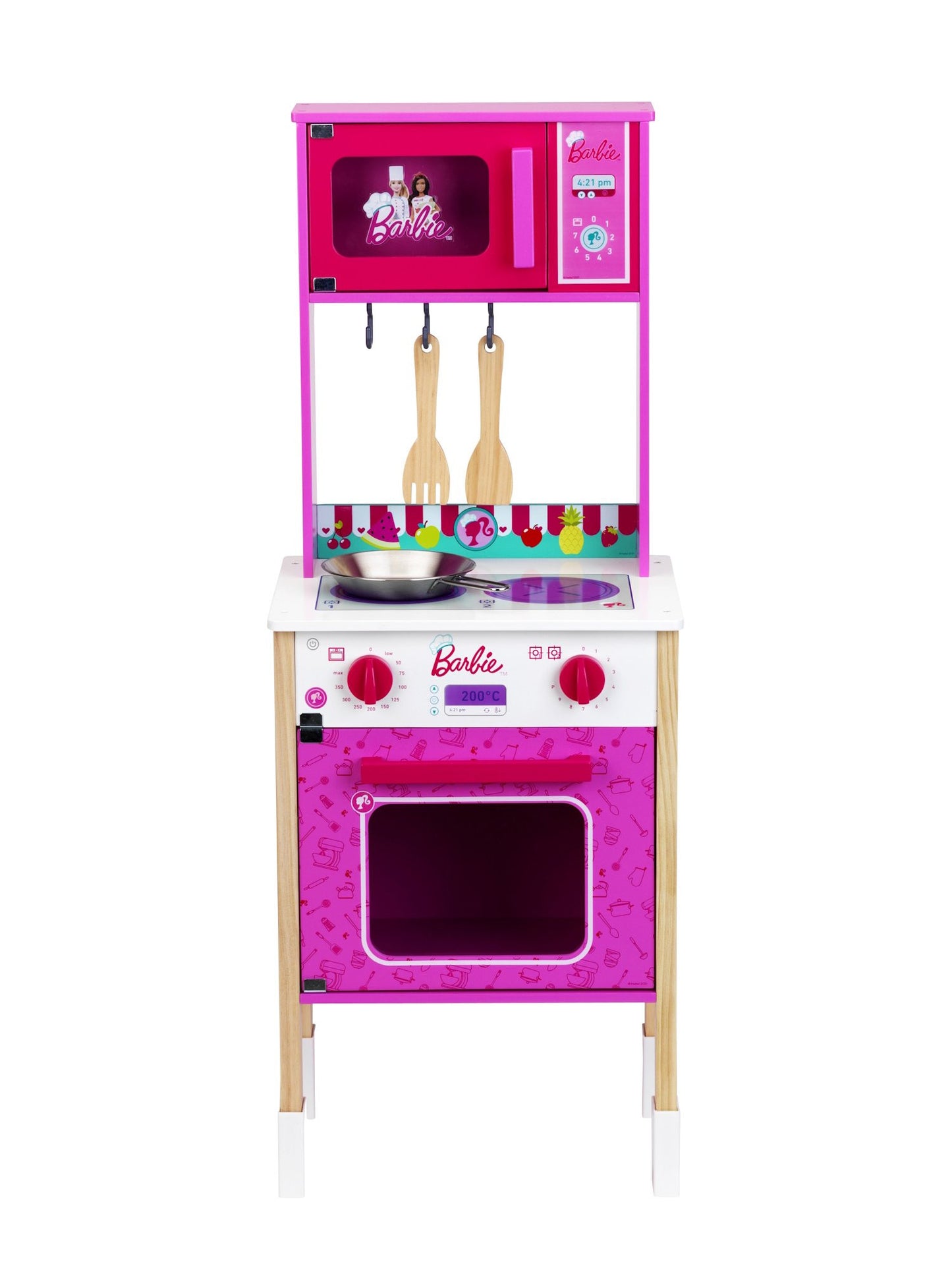 Barbie - Epic chef kitchen, wood (MDF) Klein Toys 7319