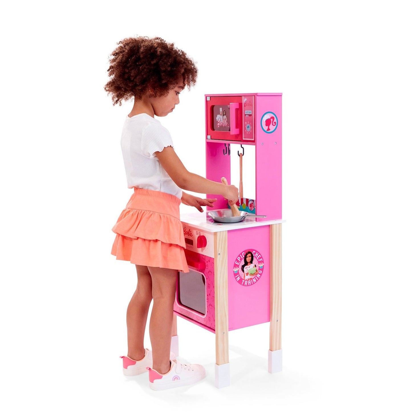 Barbie - Epic chef kitchen, wood (MDF) Klein Toys 7319