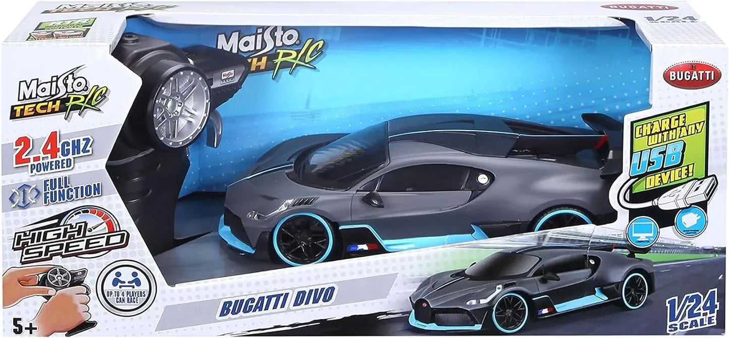 R/C PREM Bugatti Divo 2.4GHz - 1/24 Scale - Maisto - MAI82333