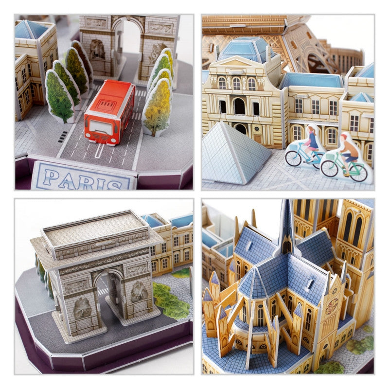 City Line Paris 114pcs CubicFun CFMC254H