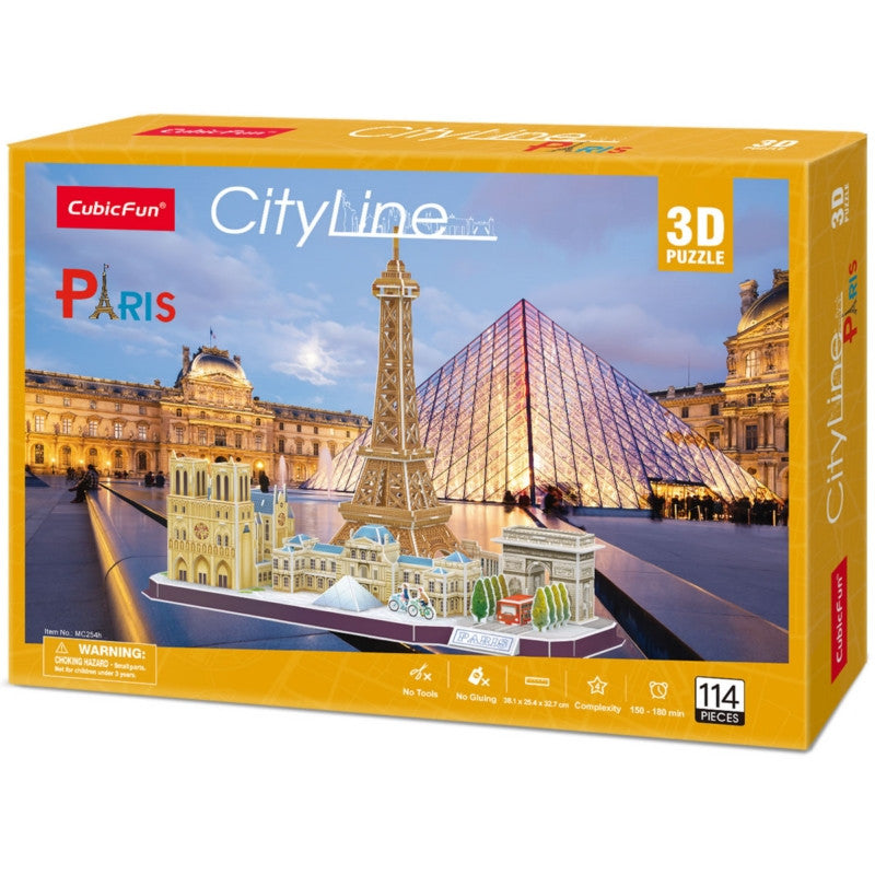 City Line Paris 114pcs CubicFun CFMC254H