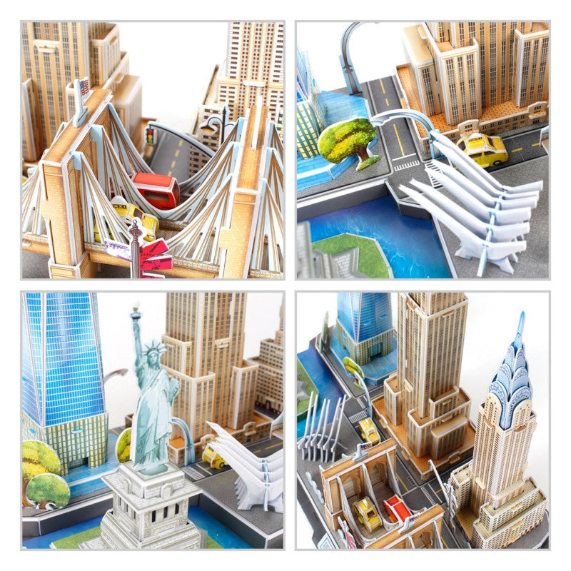 City Line New York City 123pcs CubicFun CFMC255H