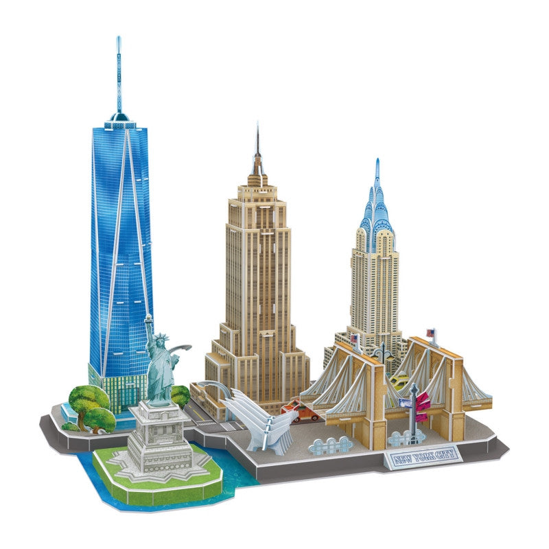 City Line New York City 123pcs CubicFun CFMC255H
