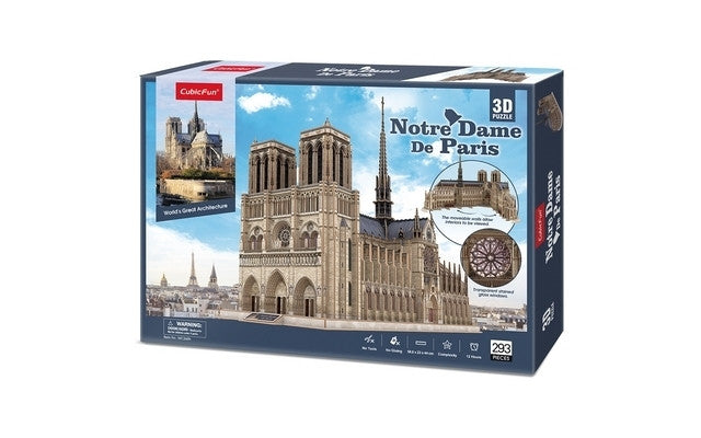 Notre Dame de Paris (France) 293pcs CubicFun CFMC260H