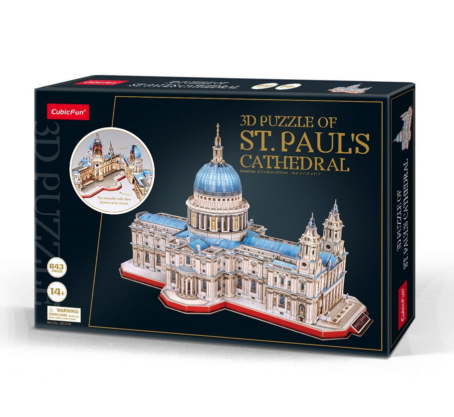 St. Paul's Cathederal (UK) 643pcs CubicFun CFMC270H