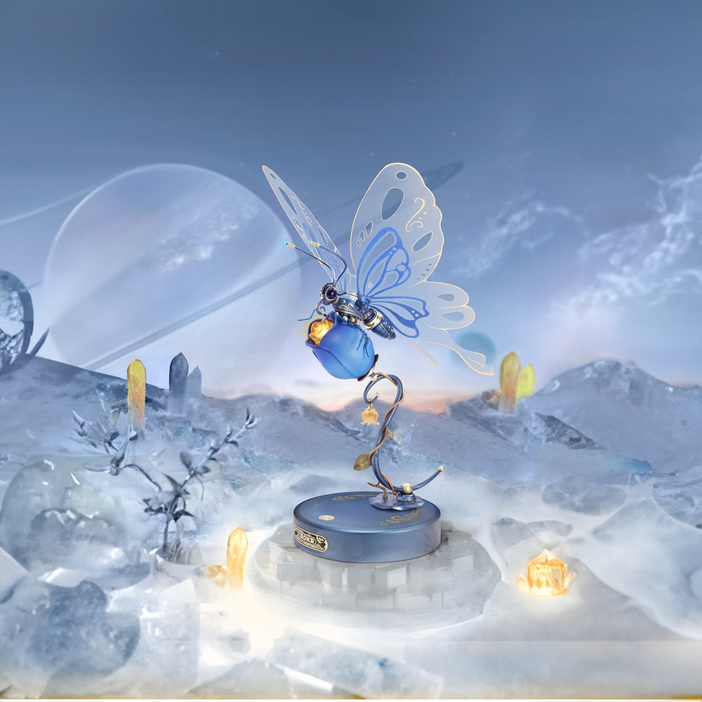 Butterfly (Blue) Robotime ROBMI05B