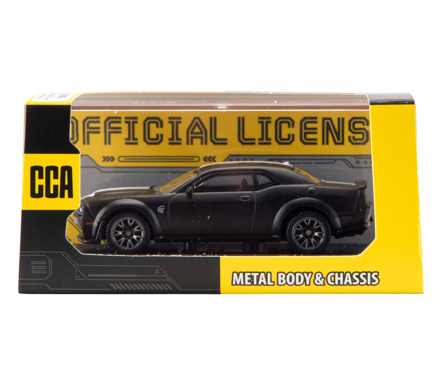 Dodge Challenger SRT Jailbreak Black/White 1/64 MSZ MS82553
