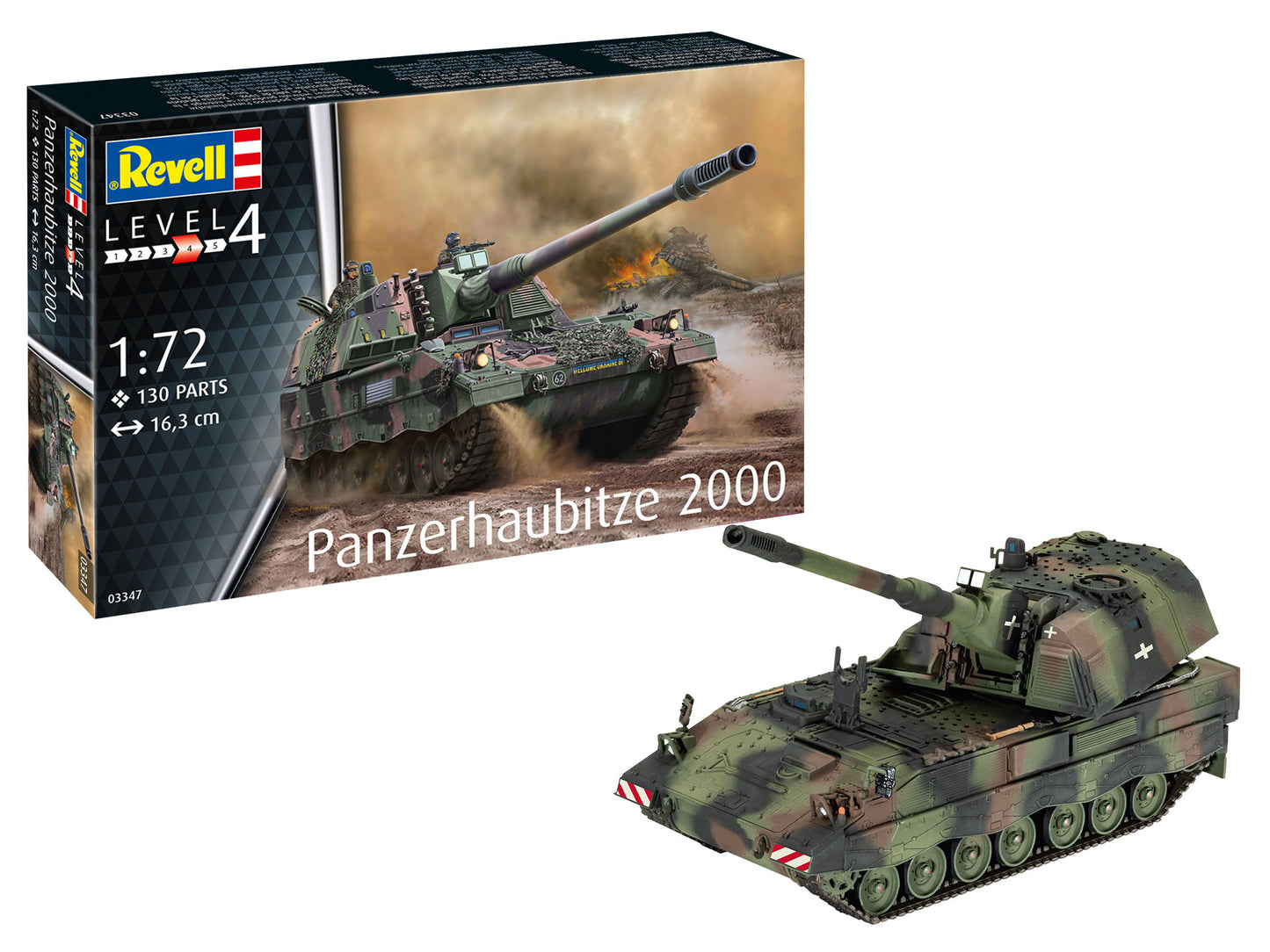 Panzerhaubitze 2000 - 1/72 Scale Revell 03347
