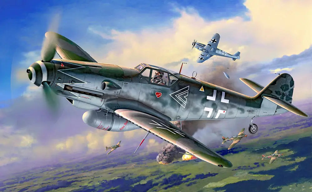 Messerschmitt Bf109g-10 Erla - 1/32 Scale - Revell - REV03752