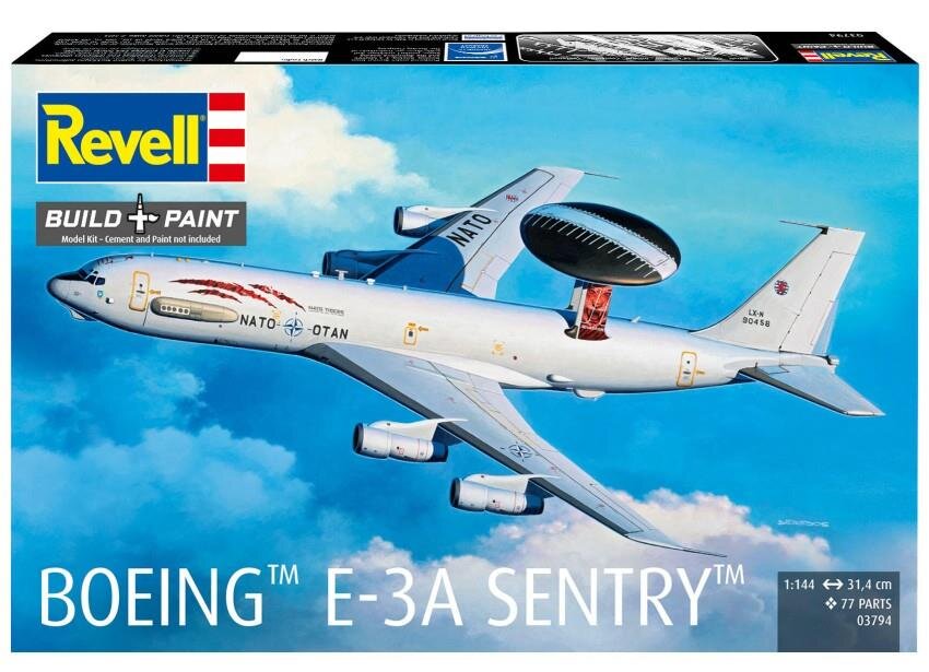 Boeing E-3A - 1/144 Scale - Revell - REV03794