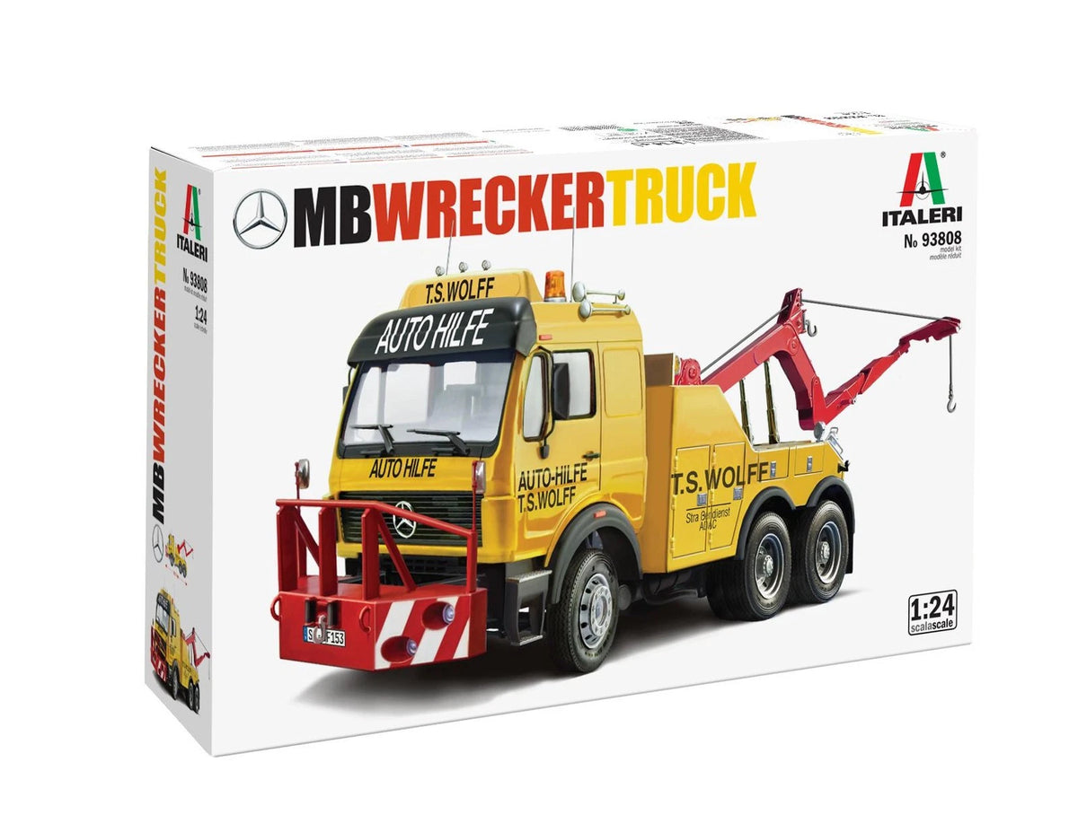 Mercedes-Benz Wrecker Truck - 1/24 Scale - Italeri - IT93808