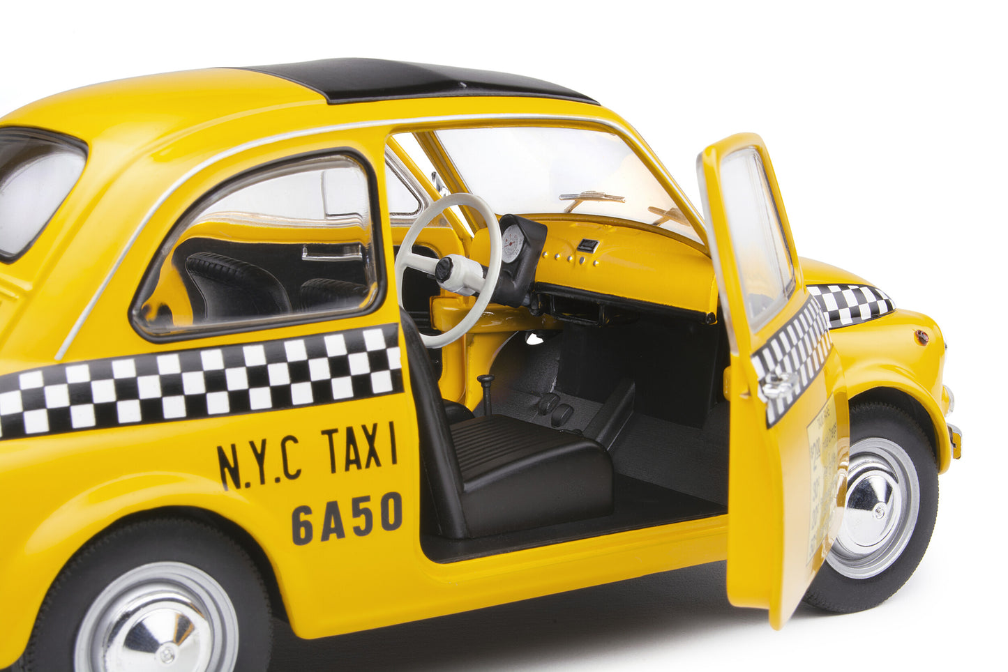 Fiat500 NYC Yellow 1965 1/18 Solido S1801407
