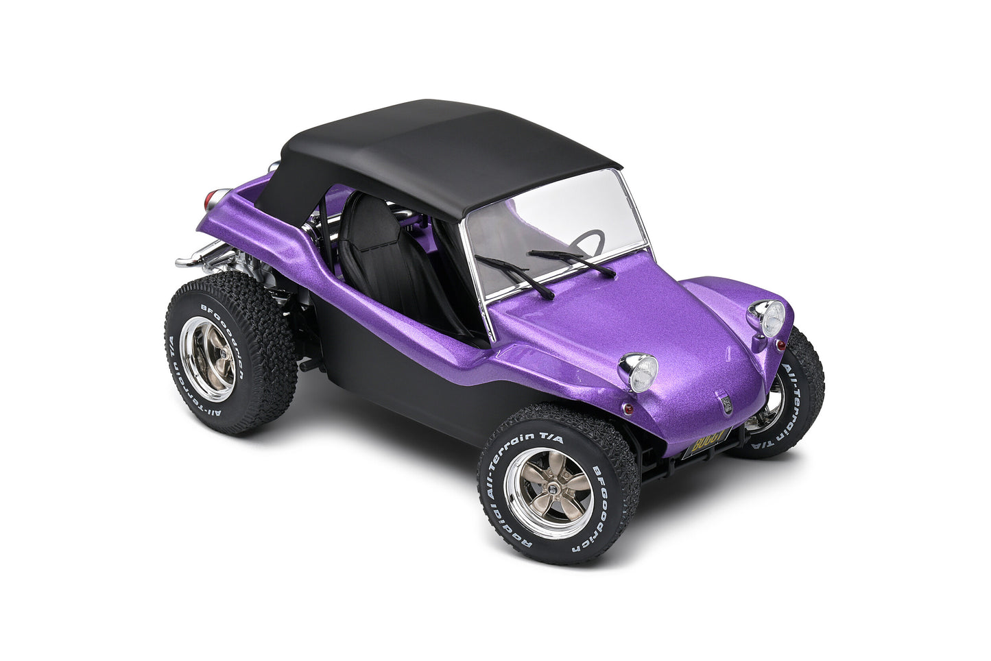 Meyers Manx Buggy Soft Roof Purple Metallic 1968 1/18 Solido S1802706