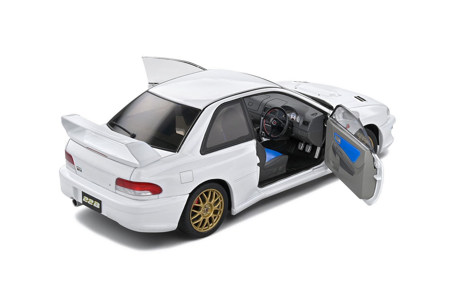 Subaru Impreza 22B – Pure White – 1998 1/18 Solido S1807404