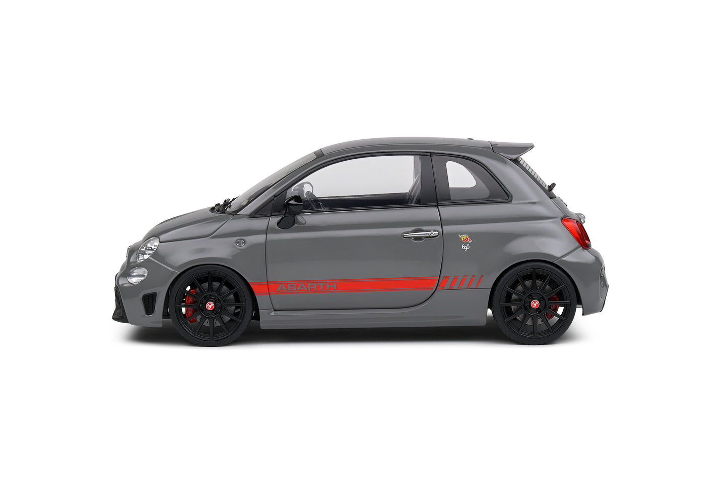 Fiat 695 Abarth XSR Edition Yamaha – Record Grey – 2022 1/18 Solido S1811302
