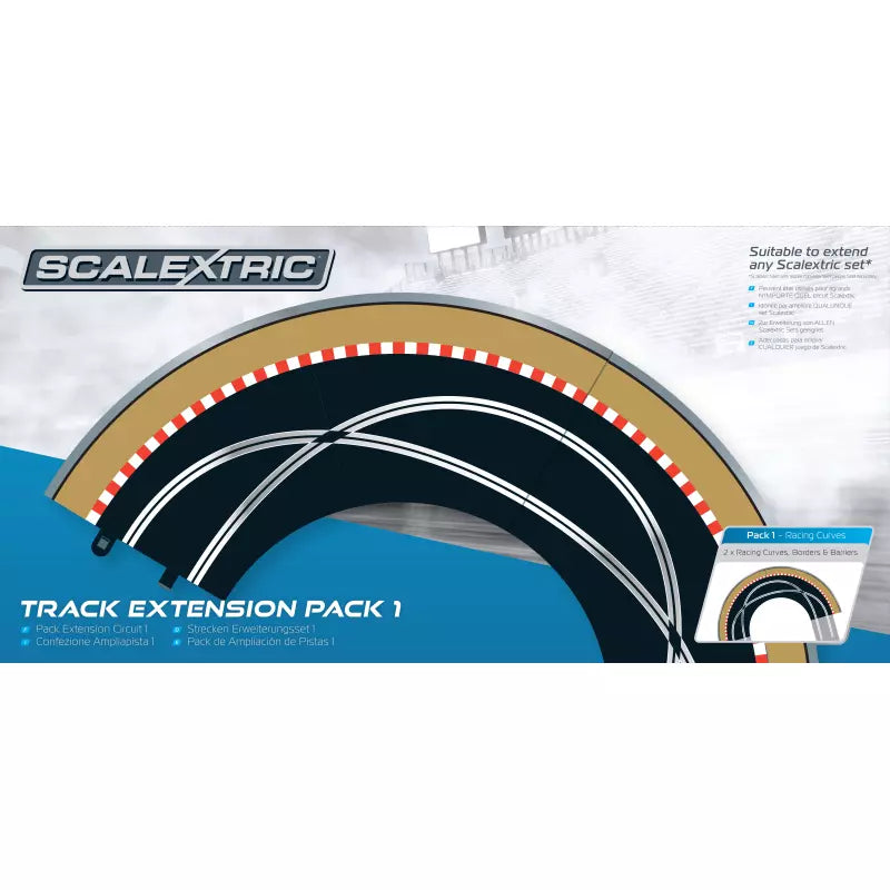 Scalextric Track Extension Pack 1 - 1/32 Scale - Scalextric - SCAC8510