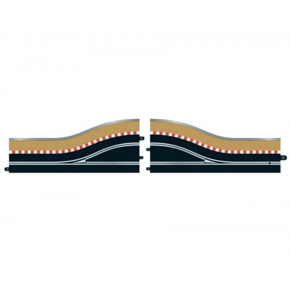 Pit Lane Track (Right Hand) - 1/32 Scale - Scalextric - SCAC7015